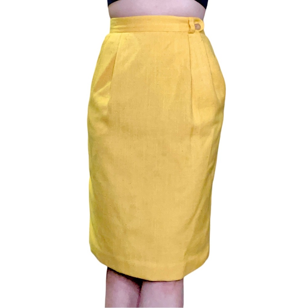 Mustard Yellow Vintage Skirt